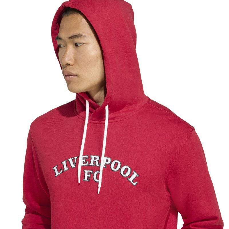 Bluza adidas Liverpool FC US Hoody JW5489 czerwony M