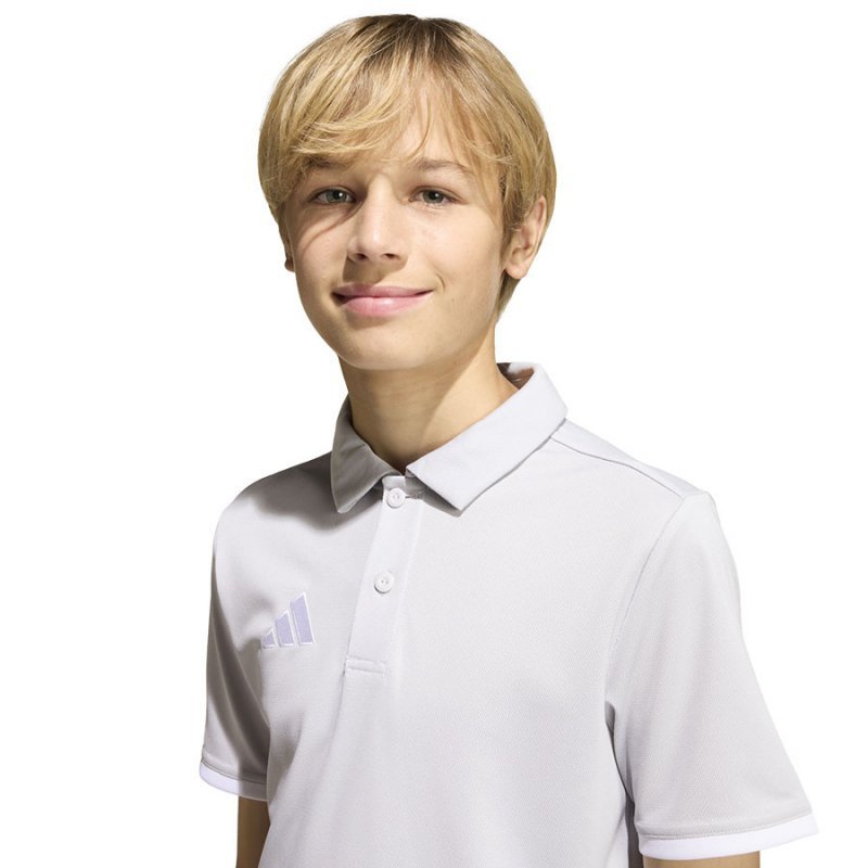 Koszulka adidas Polo ENTRADA 26 Junior JZ6628 szary 152 cm