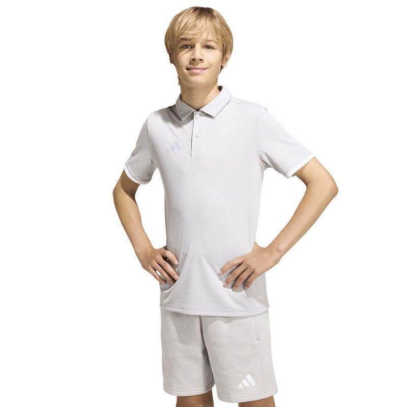 Koszulka adidas Polo ENTRADA 26 Junior JZ6628 szary 128 cm