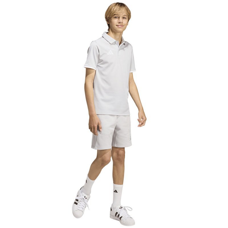 Koszulka adidas Polo ENTRADA 26 Junior JZ6628 szary 140 cm