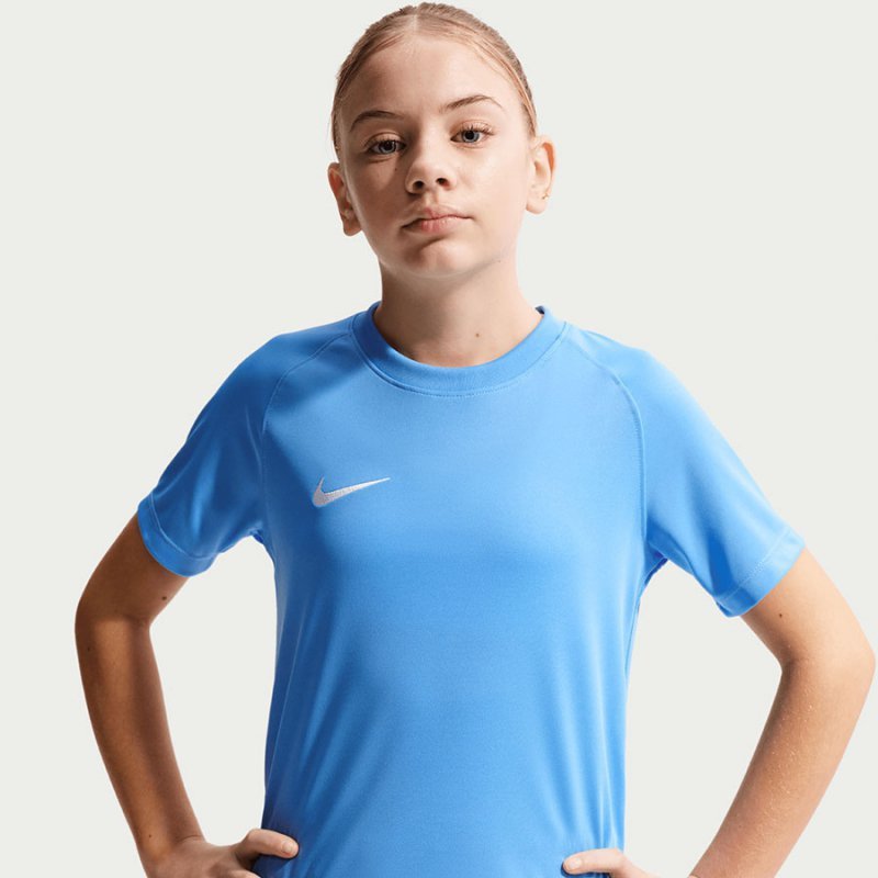Koszulka Nike Park VIII Junior HV8182-412 niebieski S (128-137cm)