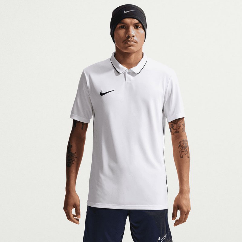Koszulka Polo Nike Park 26 SS HM7136-100 biały XL
