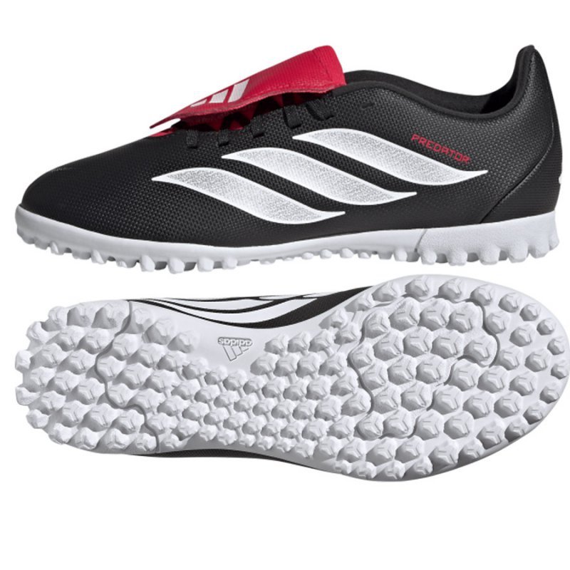 Buty adidas Predator Club FT Jr TF KI8842 czarny 38 2/3