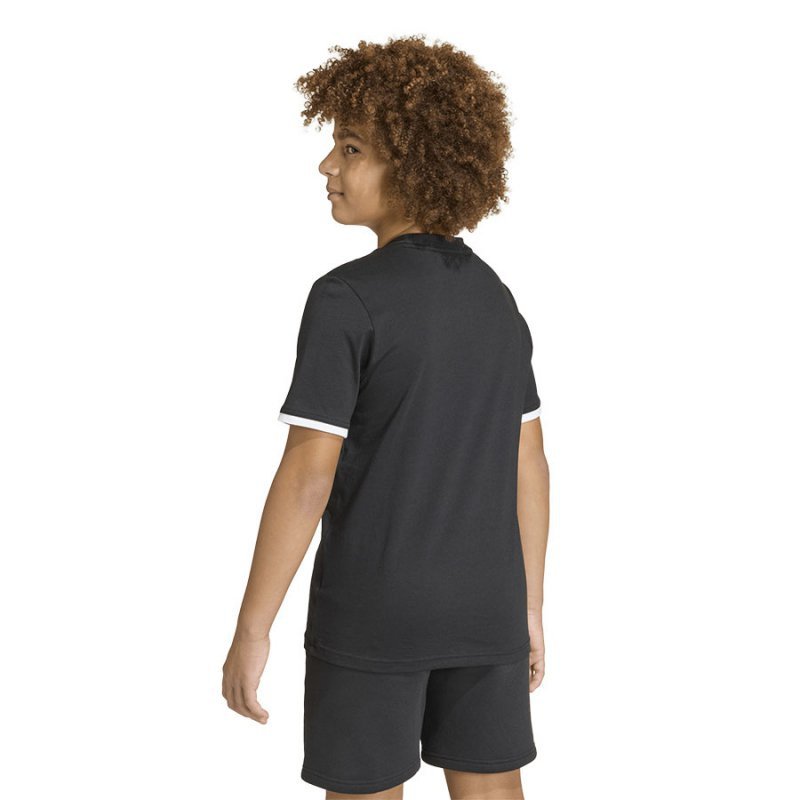 Koszulka adidas ENTRADA 26 Tee Junior JZ6671 czarny 116 cm
