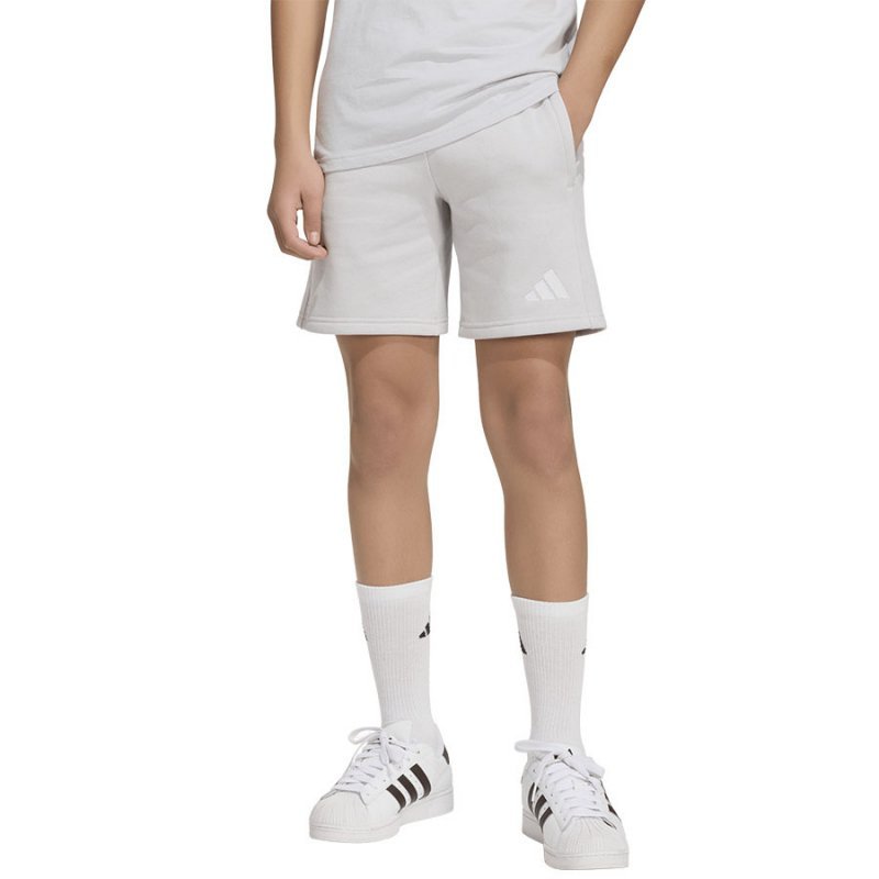 Spodenki adidas ENTRADA 26 Sweat Short Junior KF5929 szary 116 cm