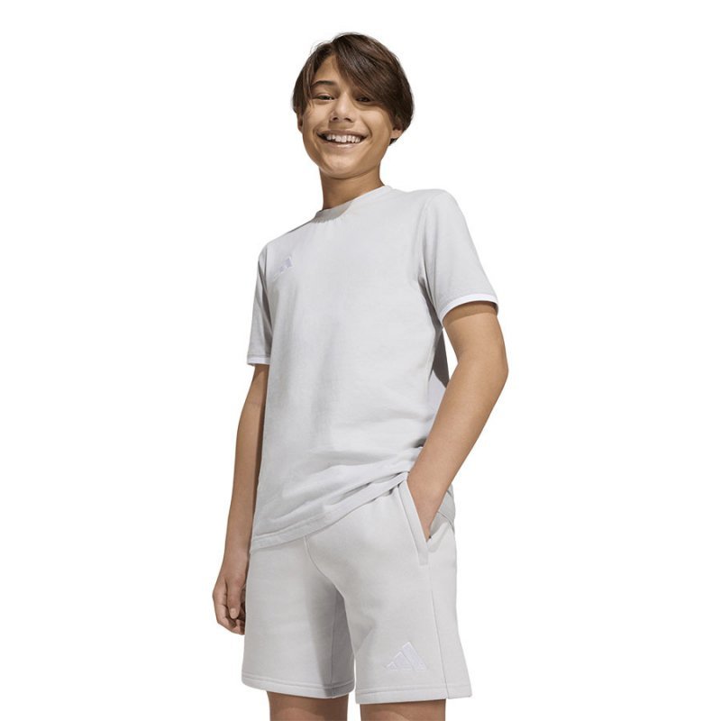 Spodenki adidas ENTRADA 26 Sweat Short Junior KF5929 szary 116 cm