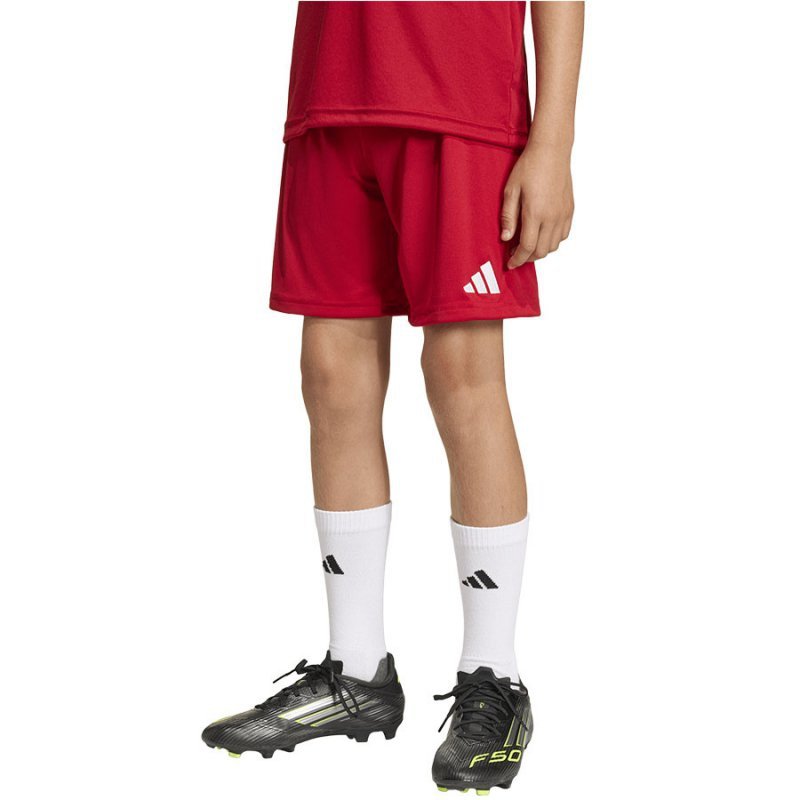 Spodenki adidas ENTRADA 26 Short Junior JZ6528 czerwony 140 cm
