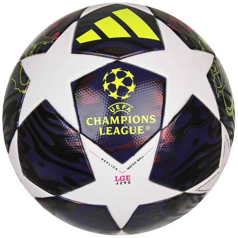 Piłka adidas UCL League J290 JX9097 fioletowy 4