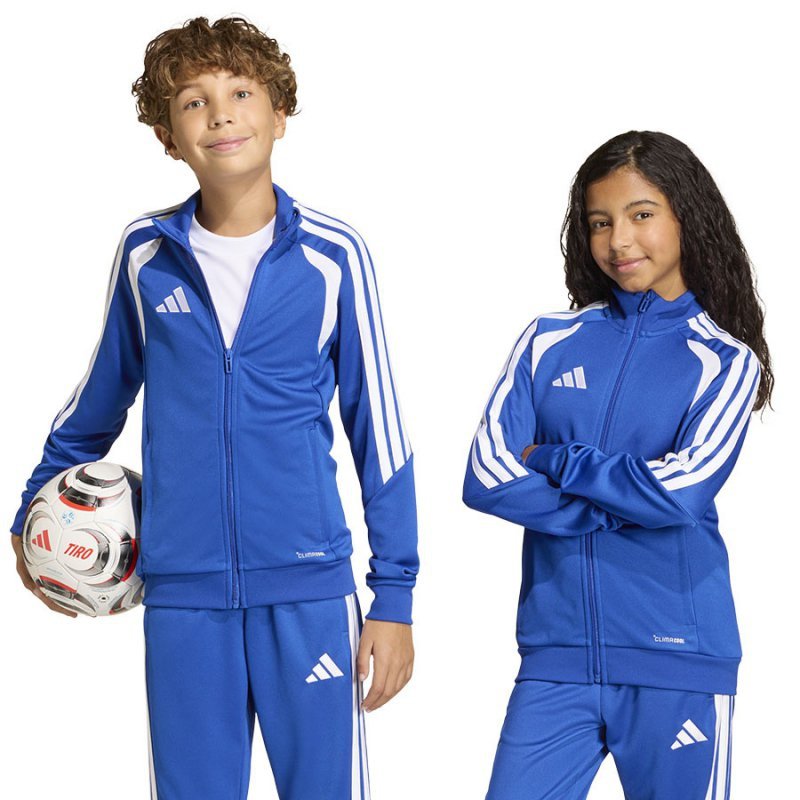 Bluza adidas TIRO 26 Training Jacket Junior JY7199 niebieski 116 cm