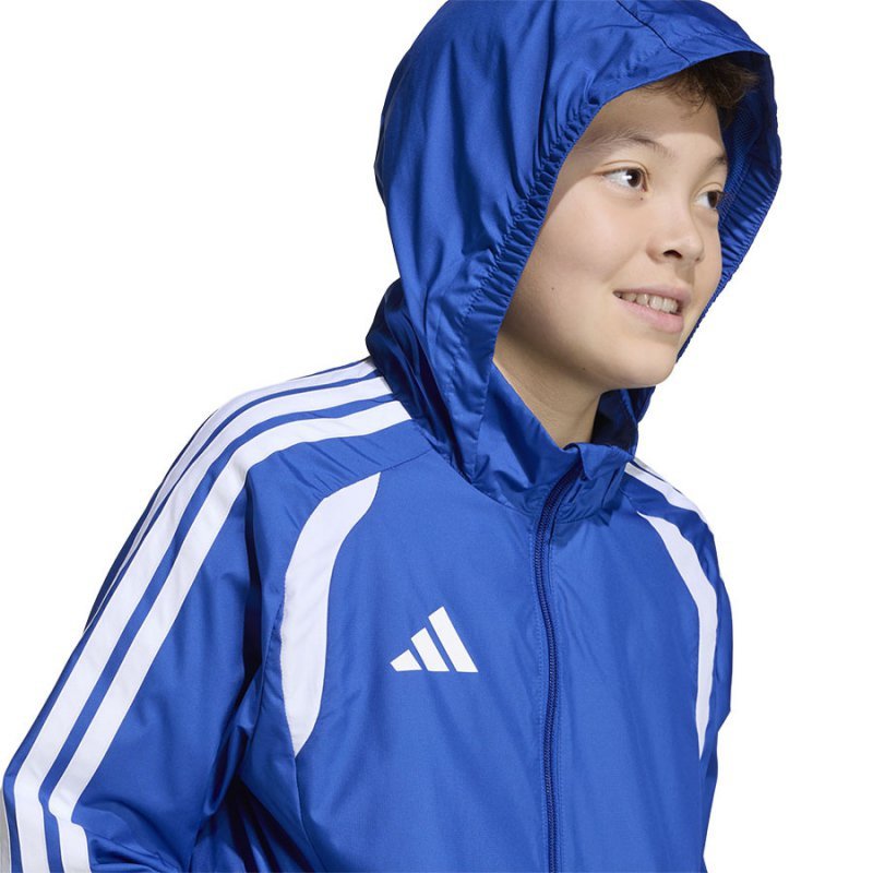 Kurtka adidas TIRO 26 Windbreaker Junior JY9723 niebieski 176 cm