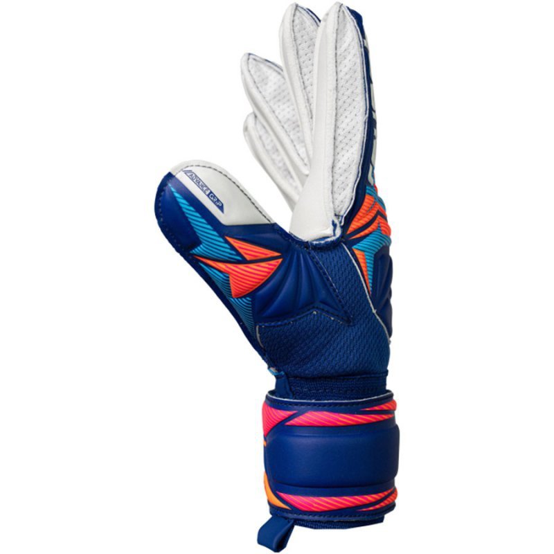 Rękawice Reusch Attrakt Advance Junior 56 72 215 4126 niebieski 6,5