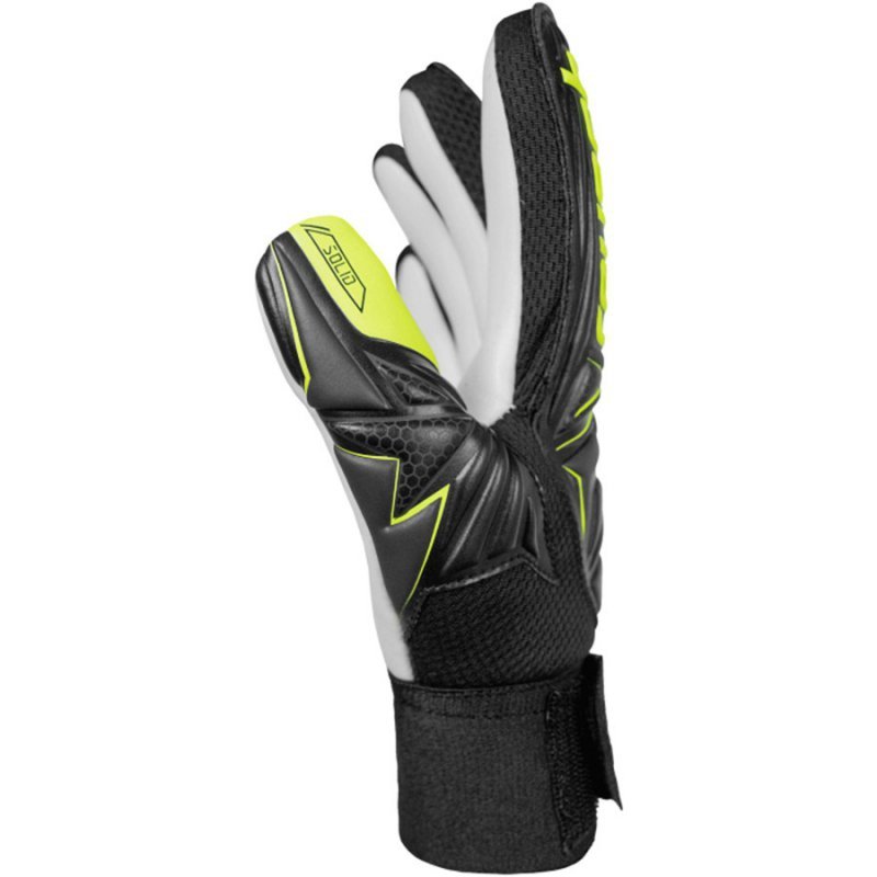 Rękawice Reusch Attrakt Starter Solid Finger Support Junior 56 72 511 7752 czarny 6