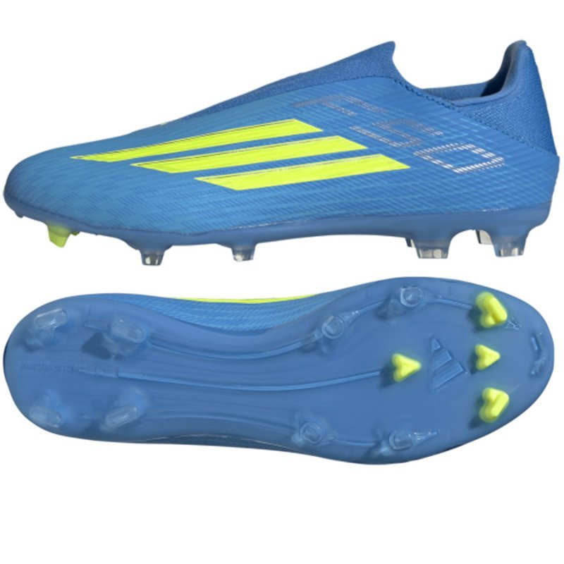 Buty adidas F50 League LL FG/MG JR8985 niebieski 44