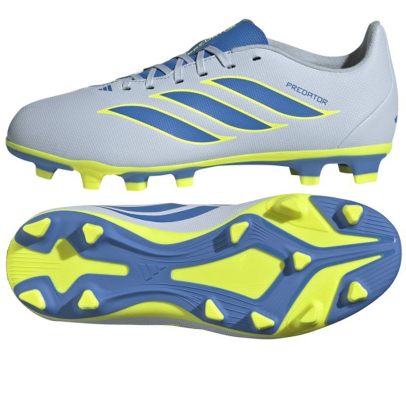 Buty adidas Predator Club Jr FG/MG JS0369 niebieski 37 1/3