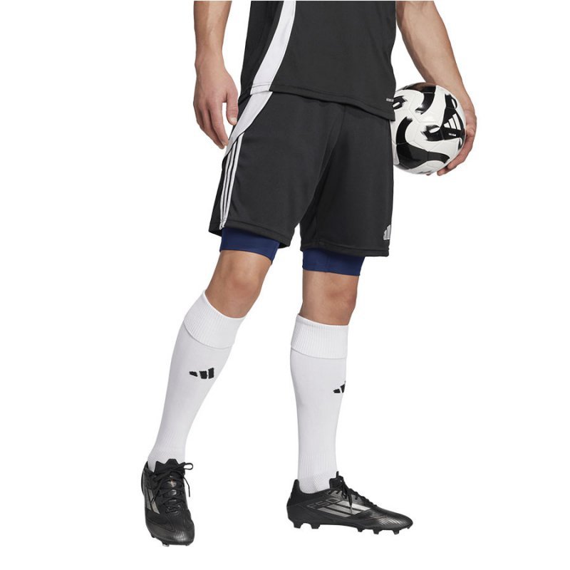 Spodenki adidas Short Tight JP1465 granatowy XS