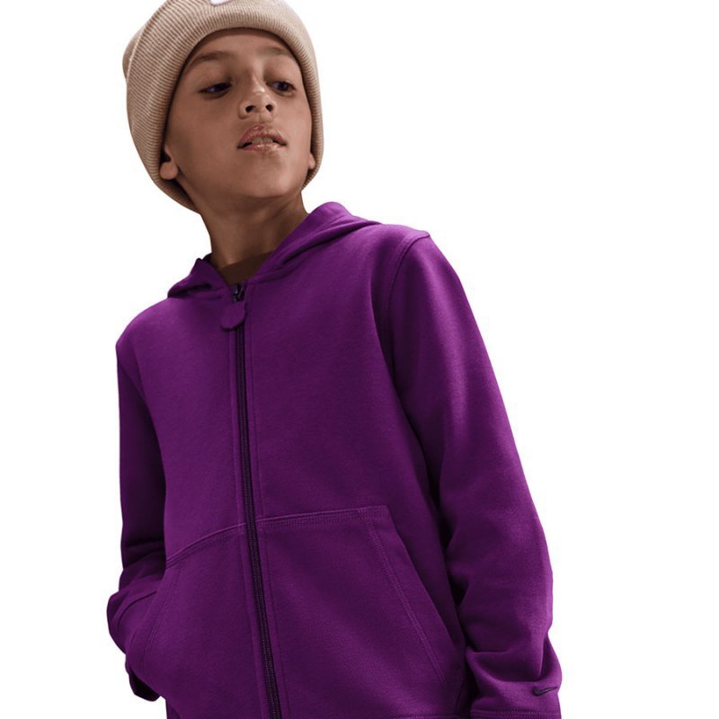 Bluza Nike FC Barcelona Club Junior Jr HM3049-595 S (128-137) fioletowy