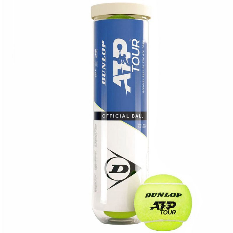 Piłka tenisowa Dunlop ATP Tour żółty 