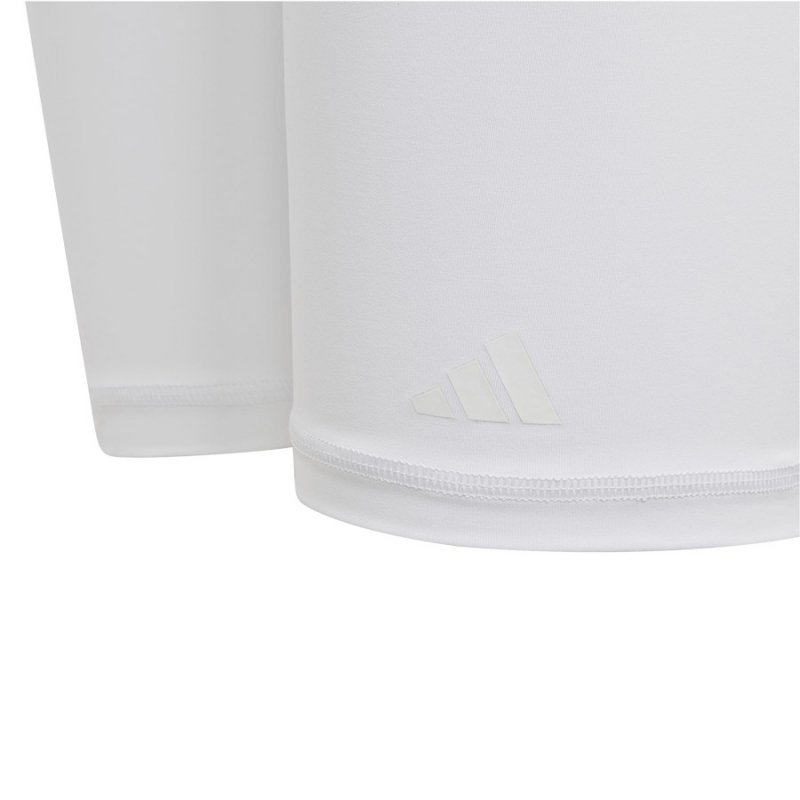 Spodenki adidas Techfit Aeroready Jr IA1210 biały 128 cm