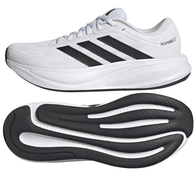 Buty adidas Response 2  KJ1747 42 2/3 biały