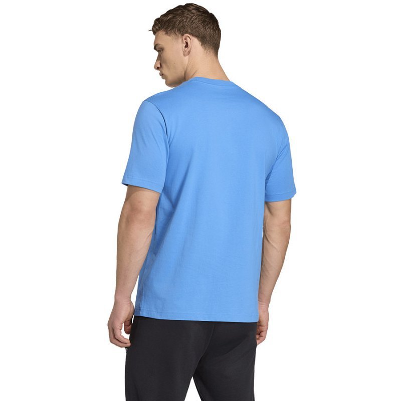 T-Shirt adidas Single Jersey Linear Tee KC0884 niebieski L