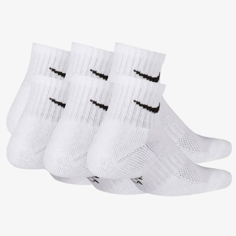 Skarpety Nike Everyday 6 par SX6912-100 biały 38-42