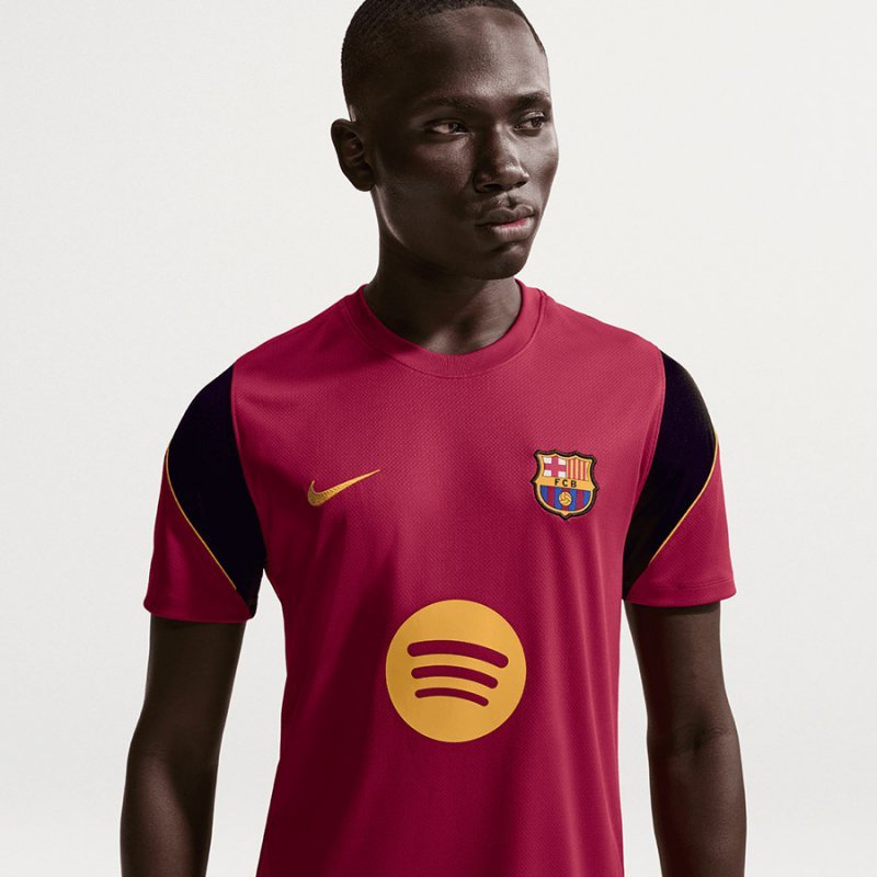 Koszulka Nike FC Barcelona Strike SS Top II2254-621 L czerwony