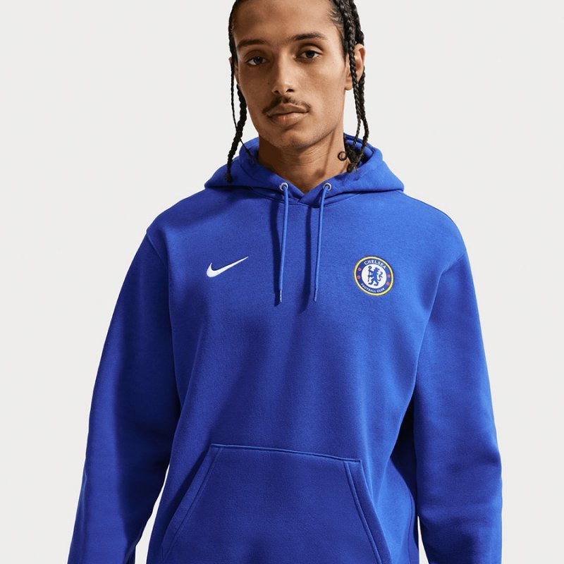 Bluza Nike Chelsea FC Club Hoodie II3419-452 M niebieski