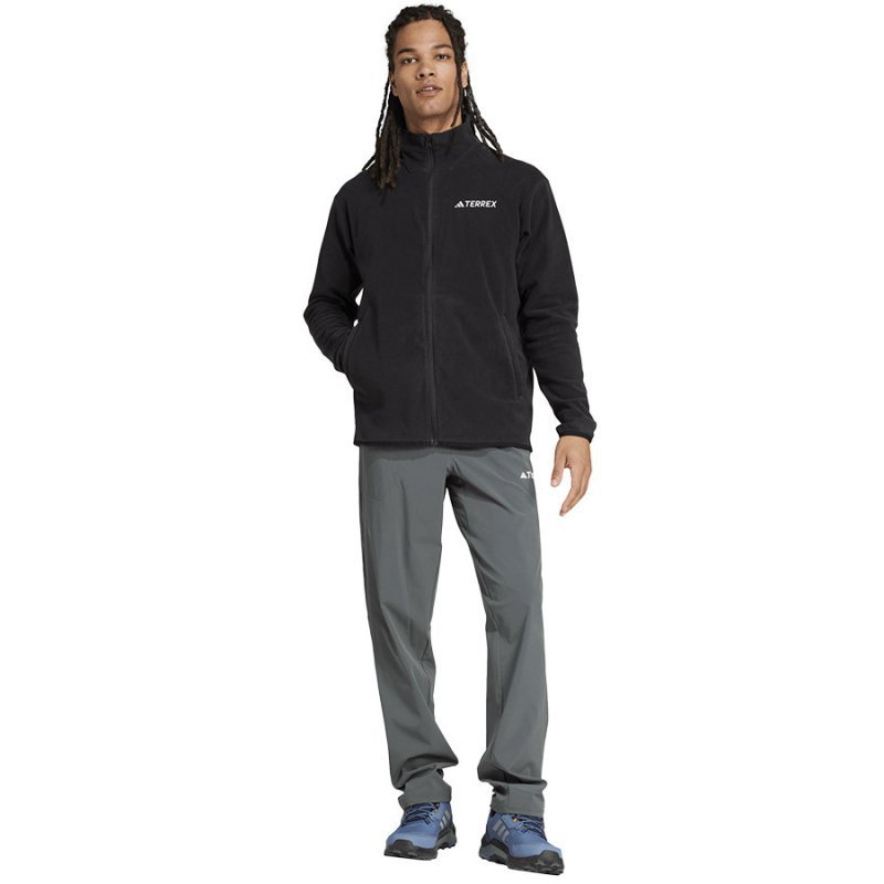 Bluza adidas Terrex Multi Essentials Full Zip JP0795 grafitowy M
