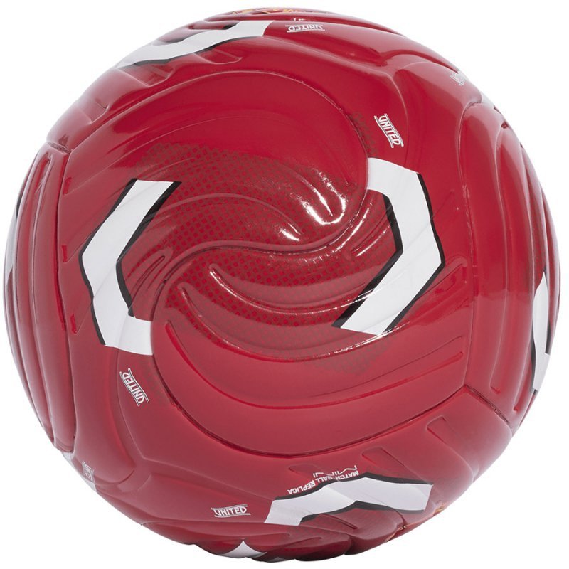 Piłka adidas Manchester United Club KE5120 czerwony 1