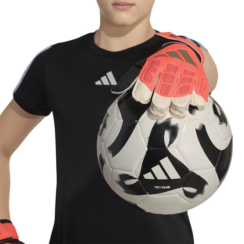 Rękawice adidas Predator GL Training WC Jr KZ2095 pomarańczowy 4