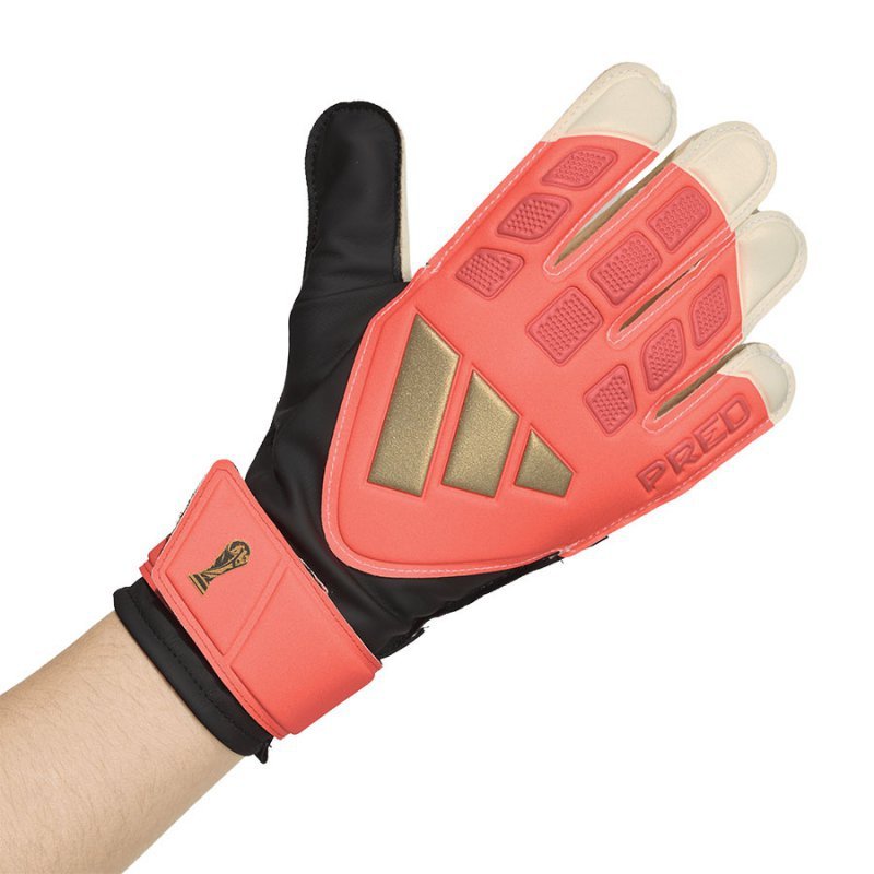 Rękawice adidas Predator GL Training WC Jr KZ2095 pomarańczowy 4,5