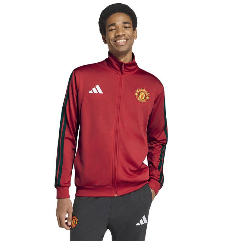 Bluza adidas Manchester United DNA Track Top KH4796 czerwony M