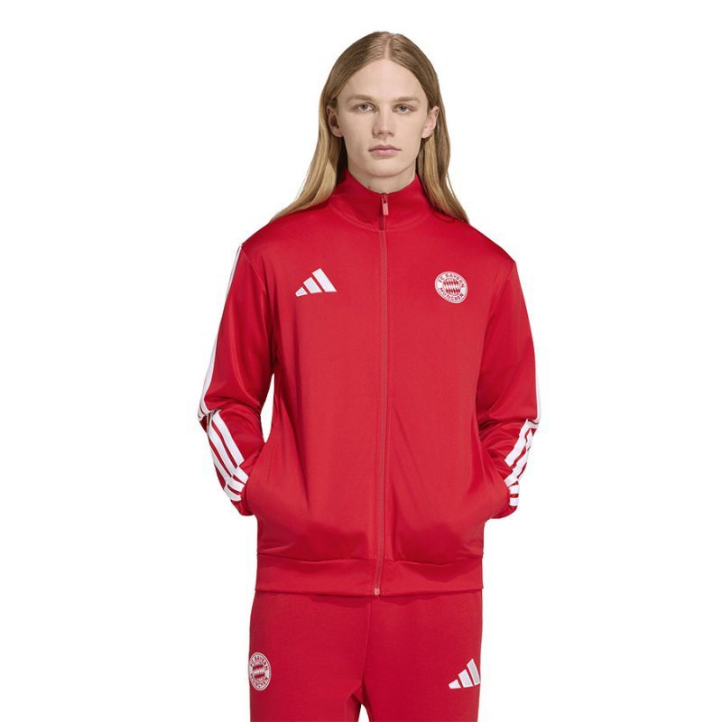 Bluza adidas FC Bayern DNA Track Top KG2569 czerwony L