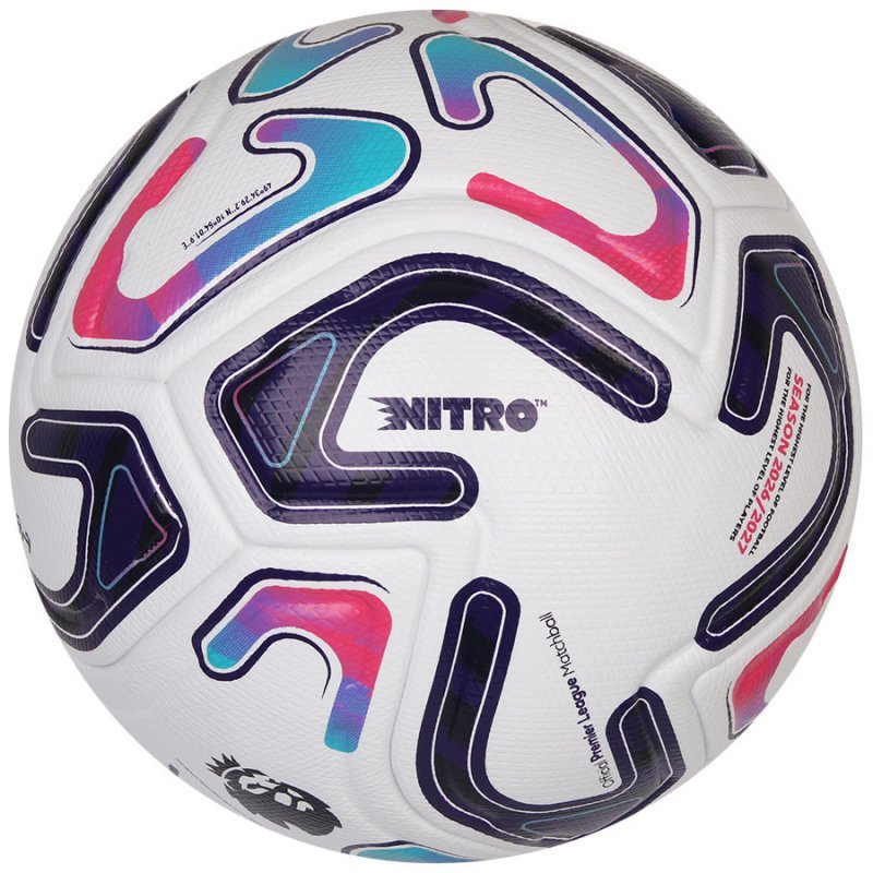 Piłka Puma Stellar Nitro Ultimate Premier League 085075-01 biały 5