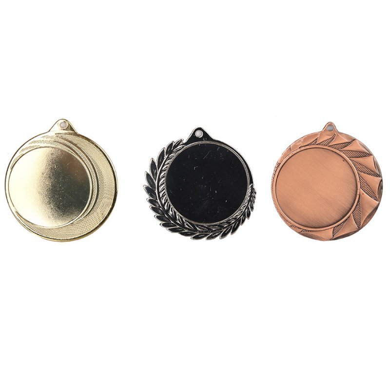 Medal duży na wklejkę 50 mm duży złoty /srebrny /brązowy