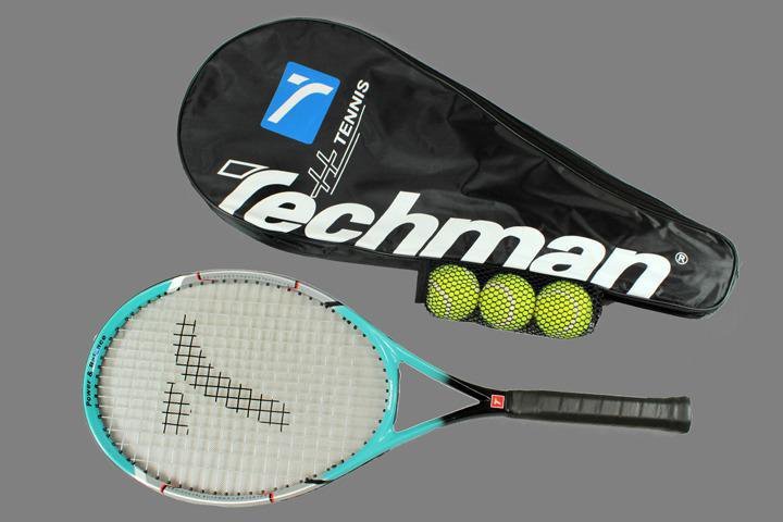 Rakieta tenisowa Techman 8003 + 3 piłki GRATIS L3 