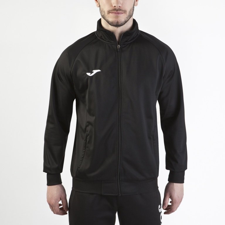 Bluza Joma Combi 100086.100 czarny 164 cm