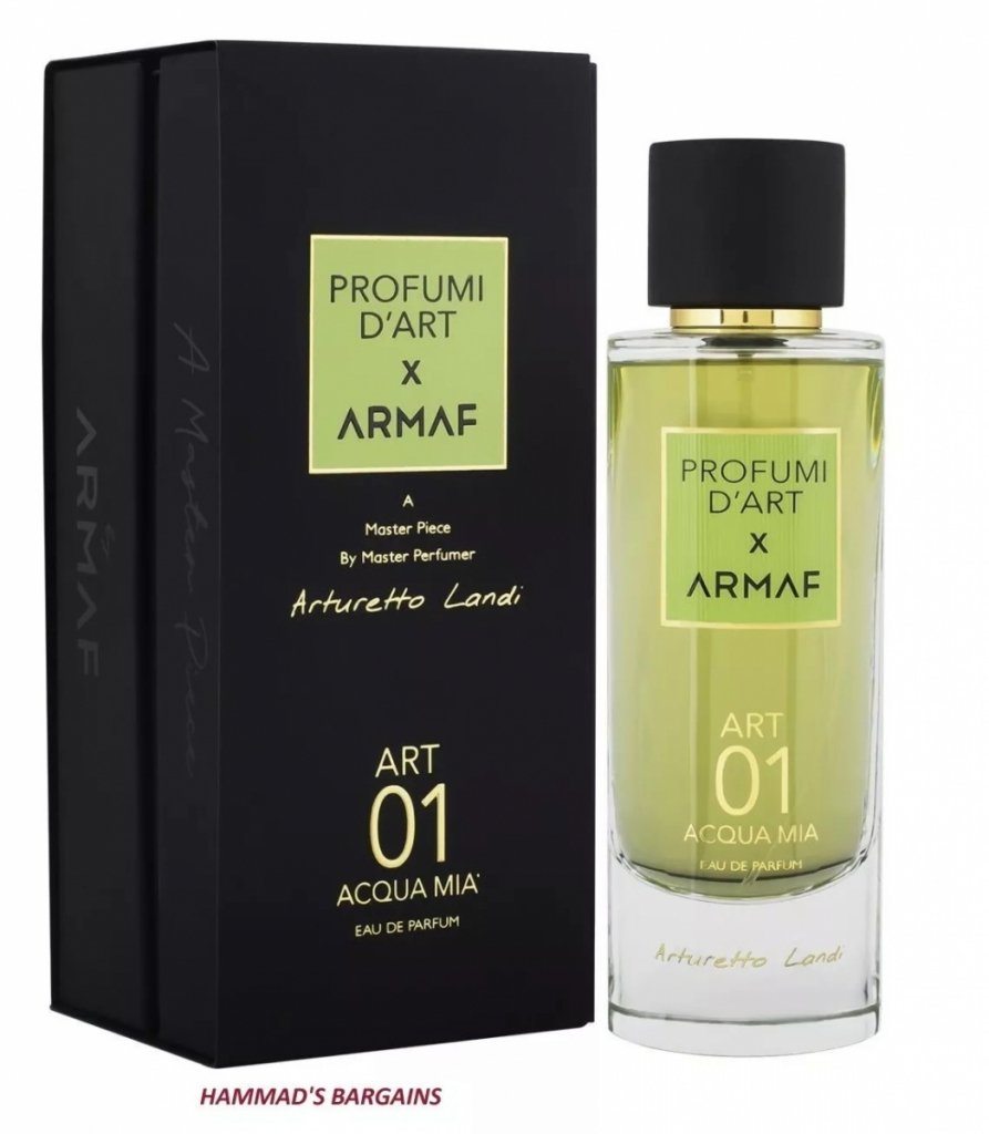 profumi d'art x armaf art 01 - acqua mia
