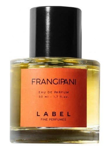 label frangipani