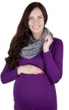 MijaCulture 2 in1 Nursing Breastfeeding scarf / Nursing Cover 7101 Grey