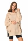 MijaCulture hoodie for pregnant women and breastfeeding Victoria  Beige