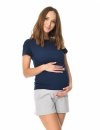 MijaCulture maternity shorts Eva M016 melange
