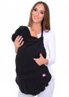 MijaCulture - Maternity fleece warm Baby Universal Windproof Carrier Cover 4022/M37 Black / Dots
