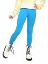 Girls winter long leggings for children Amelia blue