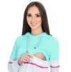 MijaCulture - 3 w 1 bluza ciążowa i do karmienia M72 4111 mięta/melanż