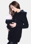 MijaCulture - polar do noszenia dziecka 3073A czarny 
