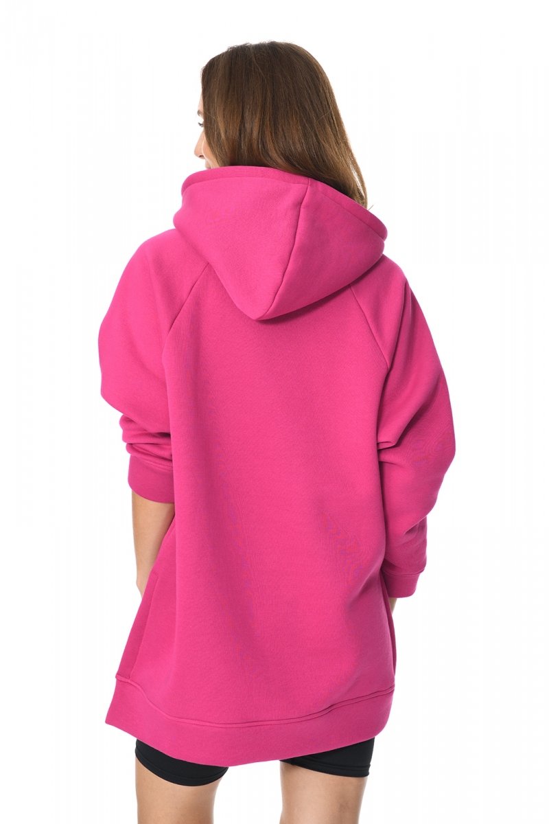 MijaCulture hoodie for pregnant women and breastfeedinf &quot;Stella&quot;  M014 amarant