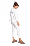 BeWear B239 Bluza o luźnym kroju z kapturem - ecru
