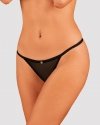 Obsessive FIGI OBSESSIVE CELIA NOIR STRINGI OTWARTE