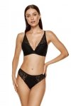 Gorteks Eclipse/B1 biustonosz push-up czarny